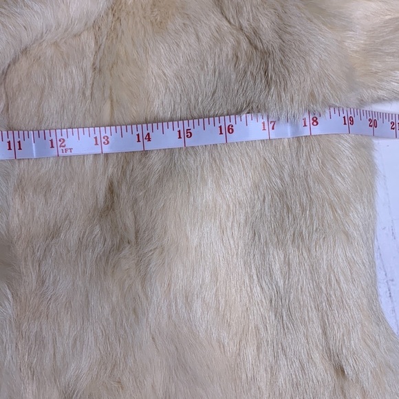 Rabbit fur jacket ladies size S - Picture 8 of 10